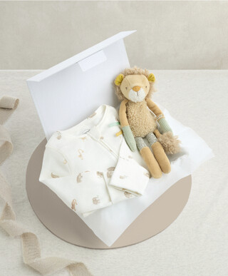 Mamas & Papas Safari Baby- 2 Piece Gift Set